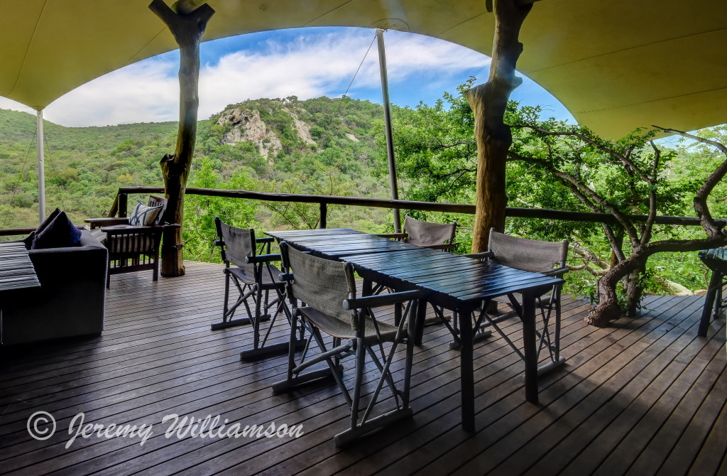 Phinda Mountain Lodge African Boma Dining BonFires Phinda Private Game Reserve Big 5 Luxury Lodge African Safari South Africa