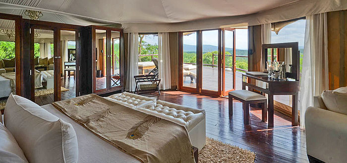 Luxury Honeymoon Tent Thanda Tented Safari Camp Thanda Private Game Reserve KwaZulu-Natal Luxury Game Lodge