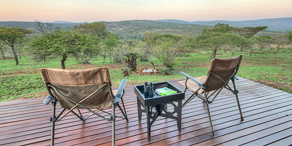 Private Deck Mavela Game Lodge Manyoni Private Game Reserve Zululand Rhino Reserve Luxury Tented Camp