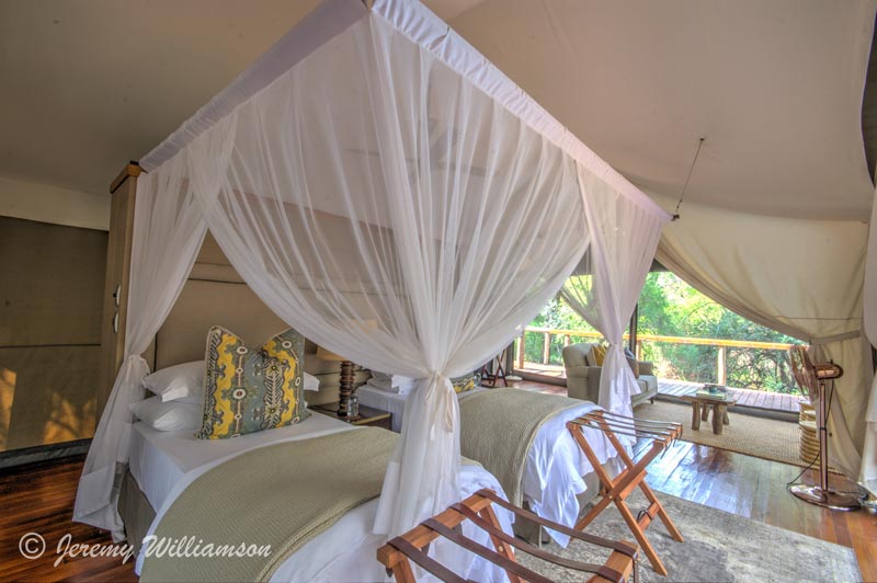Bedroom - Rhino Sands Safari Camp, Manyoni Private Game Reserve - Hluhluwe iMfolozi Reservations